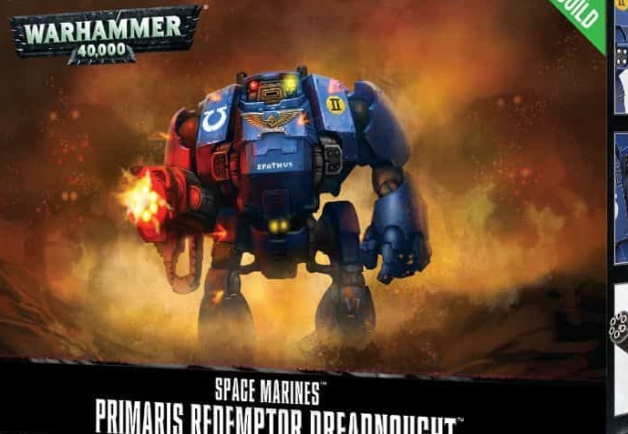 Easy to Build Primaris Redemptor Dreadnought Easy to Build Primaris Redemptor Dreadnought